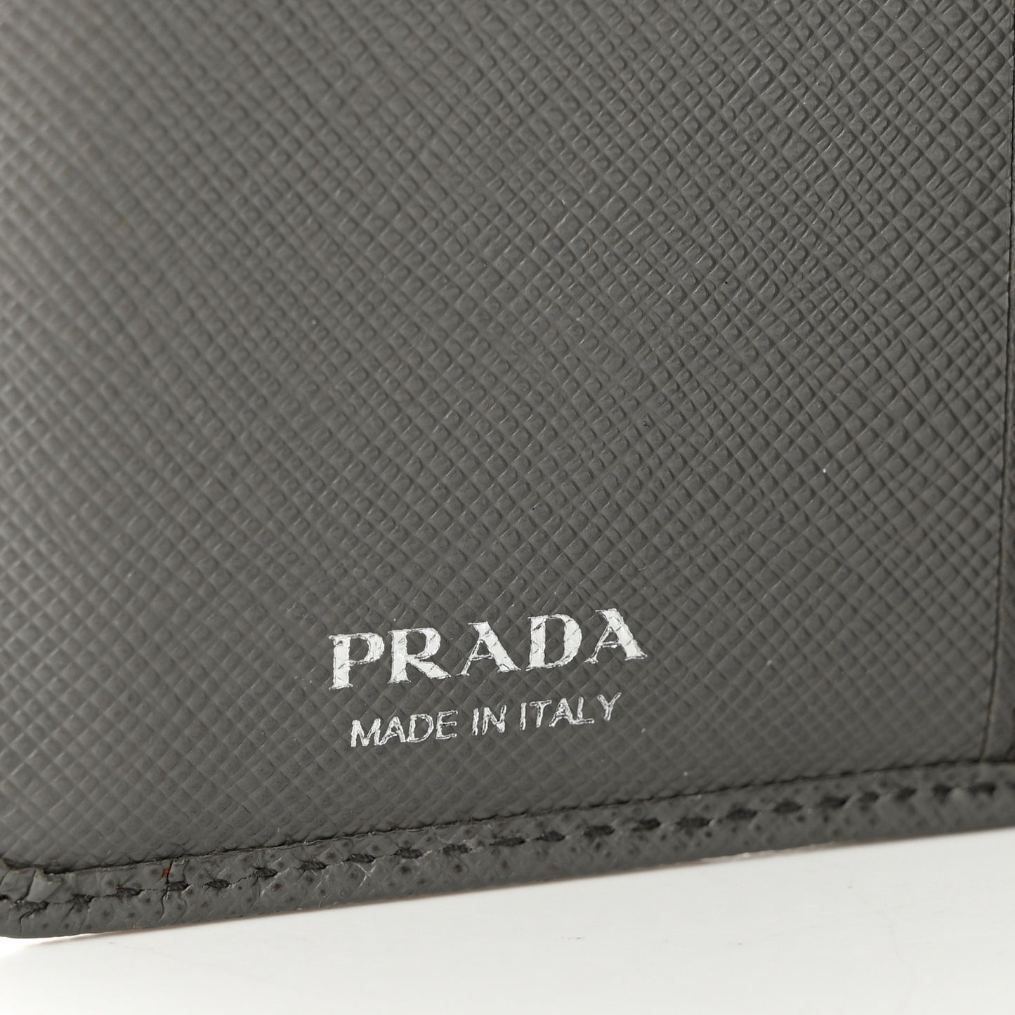 Saffiano Metal Compact Wallet Marmo
