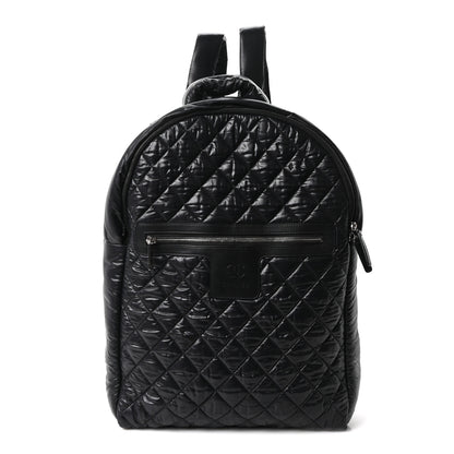 Chanel Nylon Quilted XL Coco Cocoon Backpack Black 1 of 9