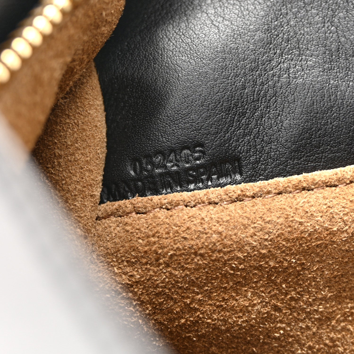 Loewe Calfskin Small Woven Puzzle Bag Black 7 of 10