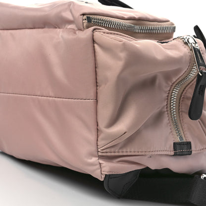 Burberry Nylon Logo Print Medium Rucksack Backpack Rose Beige 8 of 8