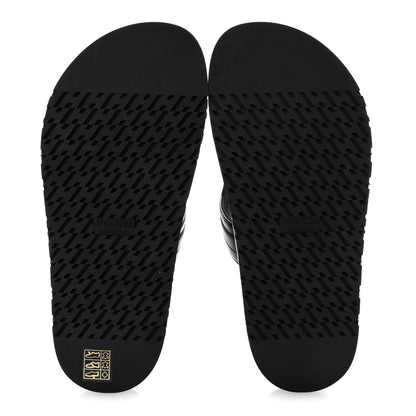 Hermes Calfskin Womens Empire Sandals 38 Black 11 of 20