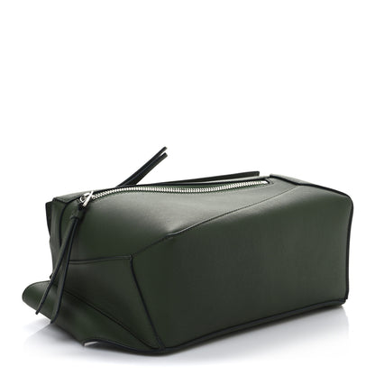 Loewe Calfskin Small Puzzle Bumbag Hunter Green 4 of 11