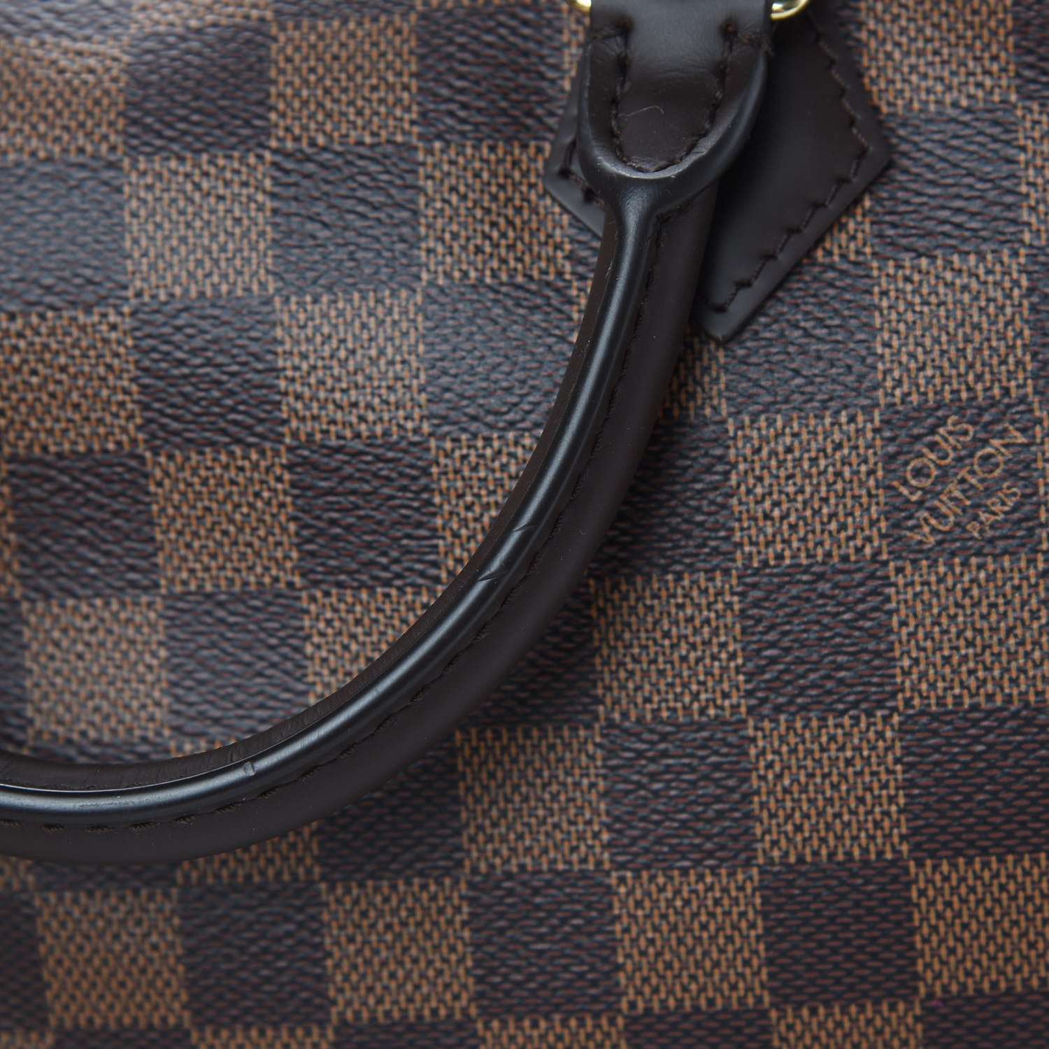 Louis Vuitton Damier Ebene Speedy Bandouliere 30 12 of 14