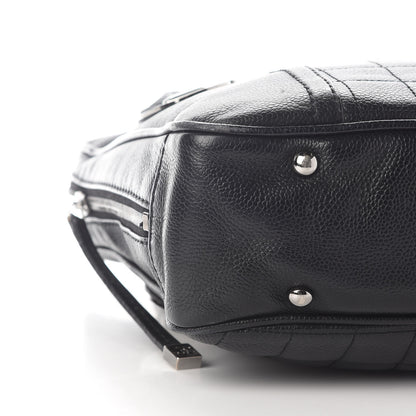 Chanel Caviar Square Tote Black 7 of 8