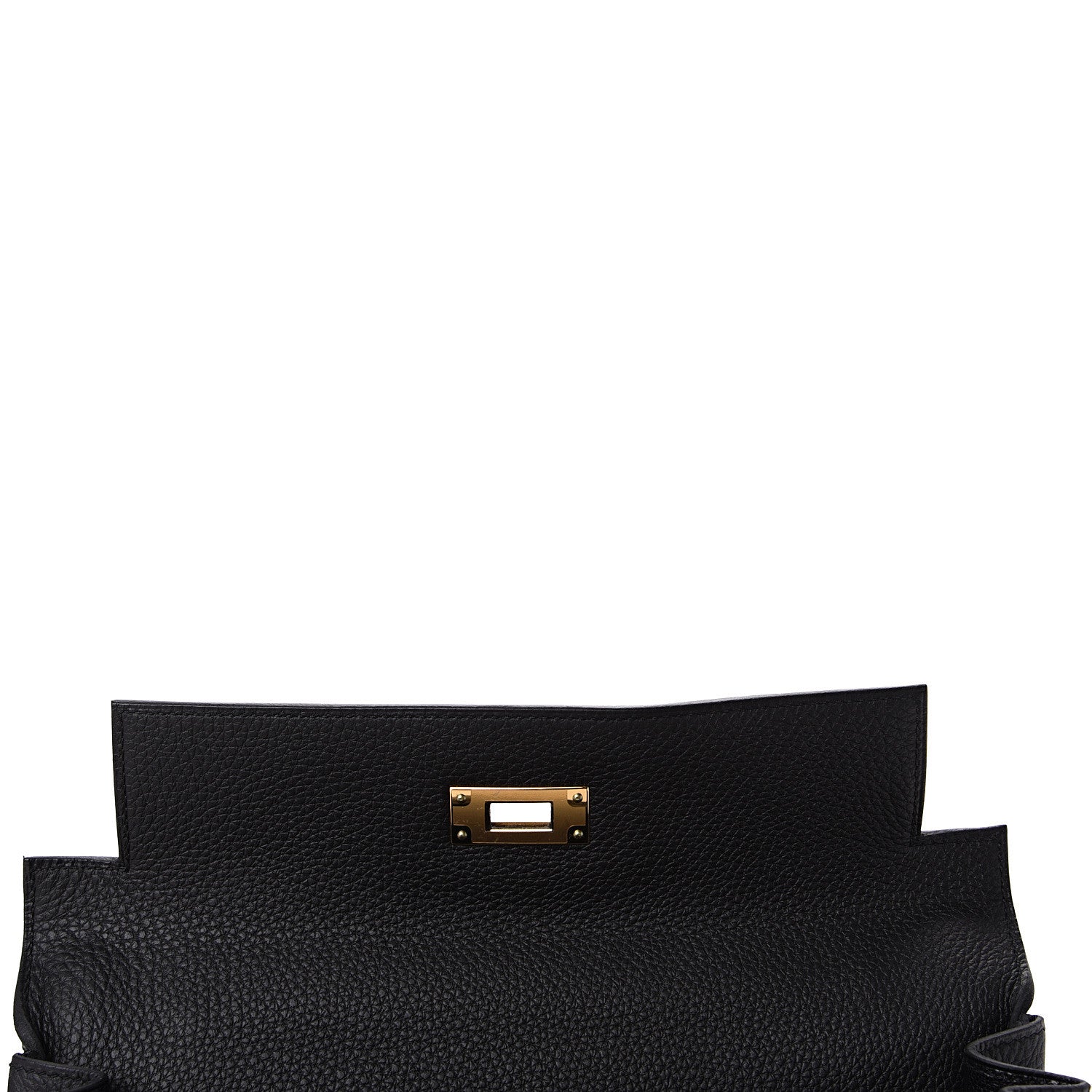 Hermes Togo Matte Alligator Kelly Retourne Touch 28 Black 14 of 38