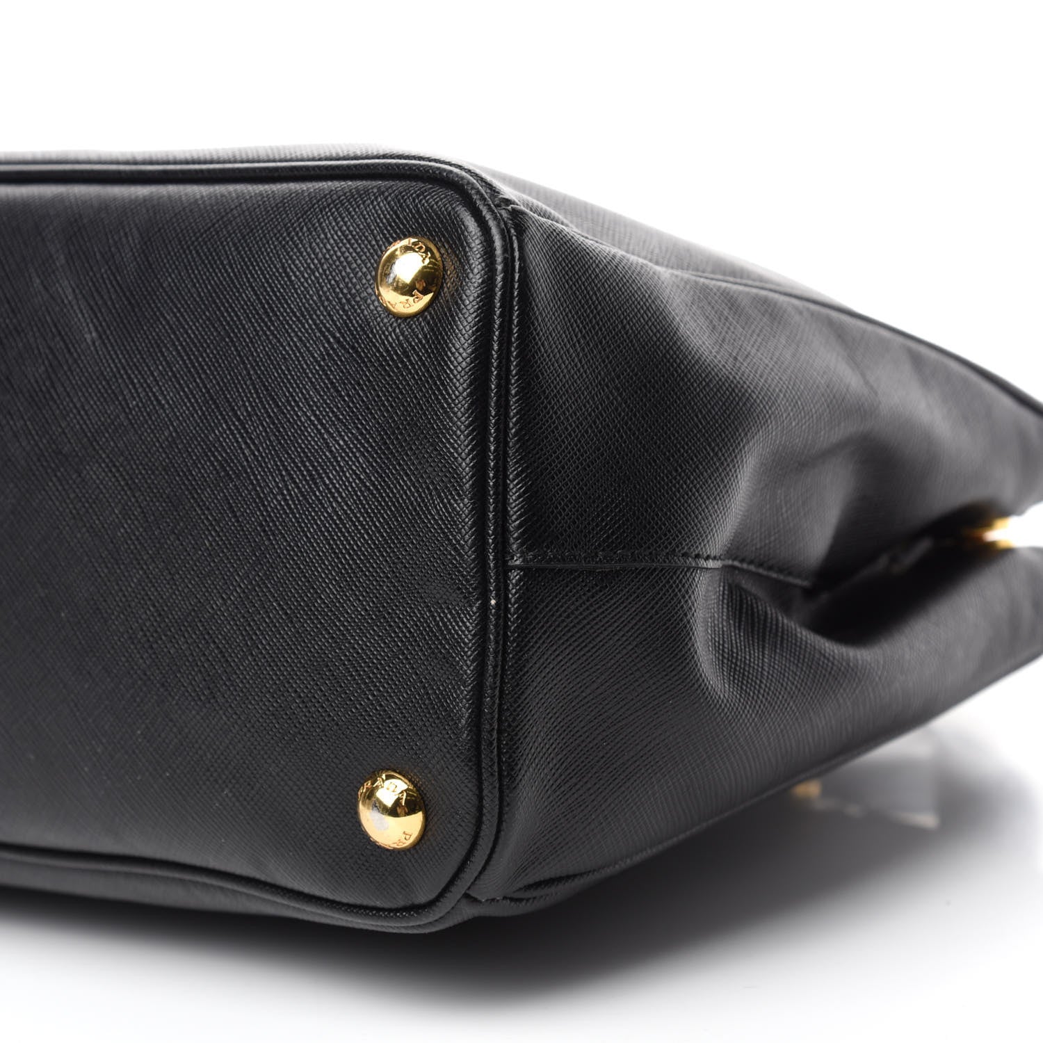 Prada Saffiano Small Galleria Double Zip Tote Black 7 of 11