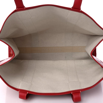 Goyard Goyardine Villette Tote Red 5 of 10
