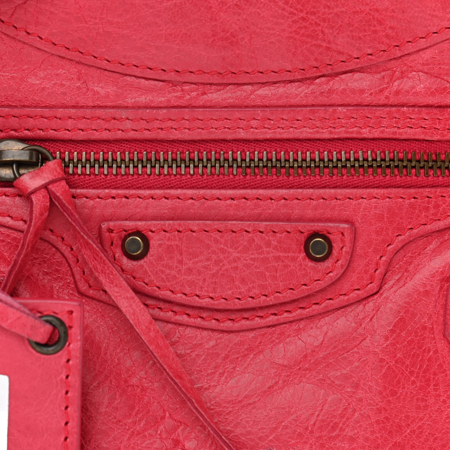 Balenciaga Agneau Classic Hardware Hip Rose Thulian 8 of 12