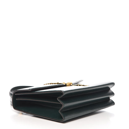 Gucci Azalea Calfskin Small Sylvie 1969 Top Handle Bag Green 3 of 13