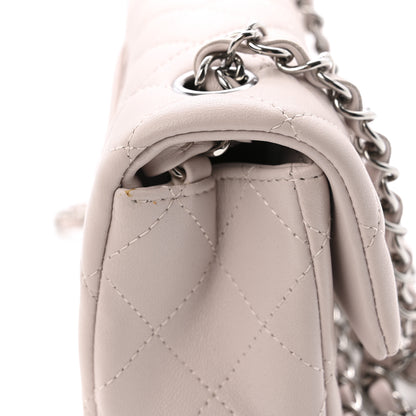 Chanel Lambskin Quilted Mini Rectangular Flap Light Purple 12 of 14