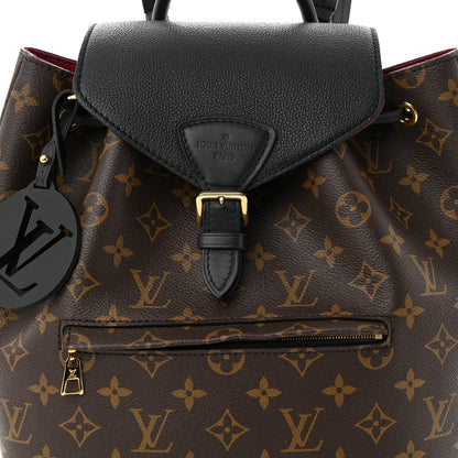 Louis Vuitton Monogram Montsouris PM Black 8 of 15