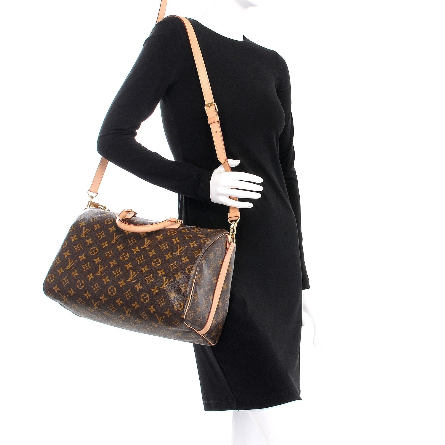 Louis Vuitton Monogram Speedy Bandouliere 35 2 of 11