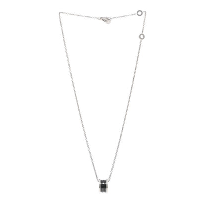 Bulgari Sterling Silver Ceramic Save The Children Pendant Necklace 3 of 4