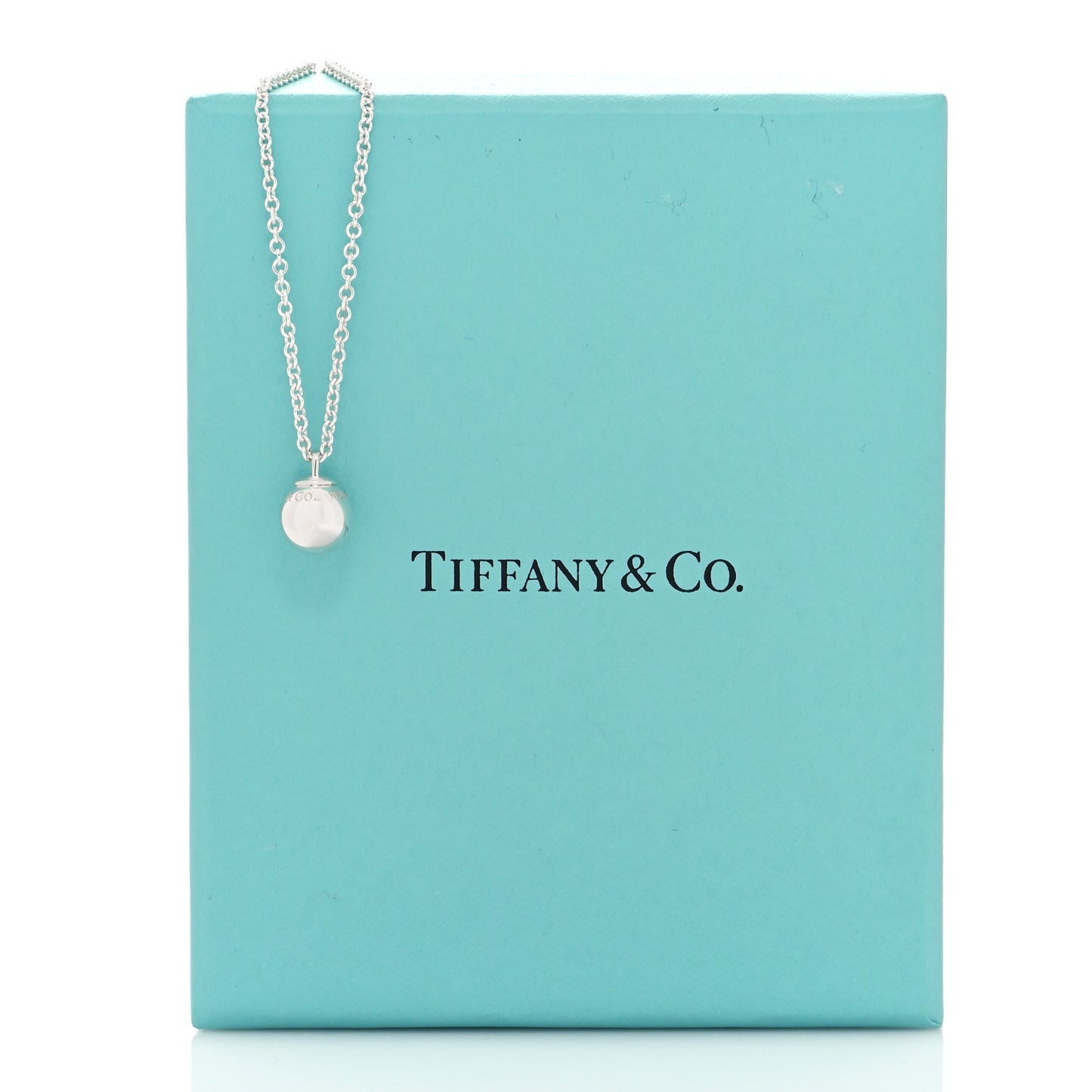 Sterling Silver 8mm HardWear Ball Pendant Necklace