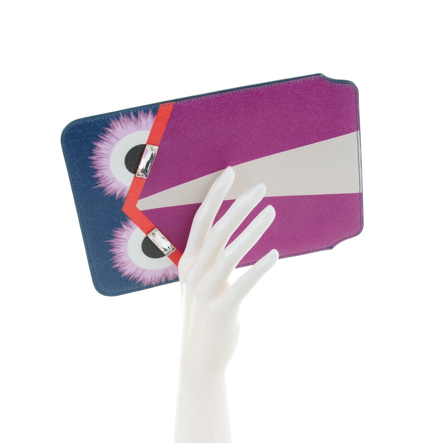 Vitello Elite Crystal Eye Monster Mini iPad Case Cobalt Lavender Pink