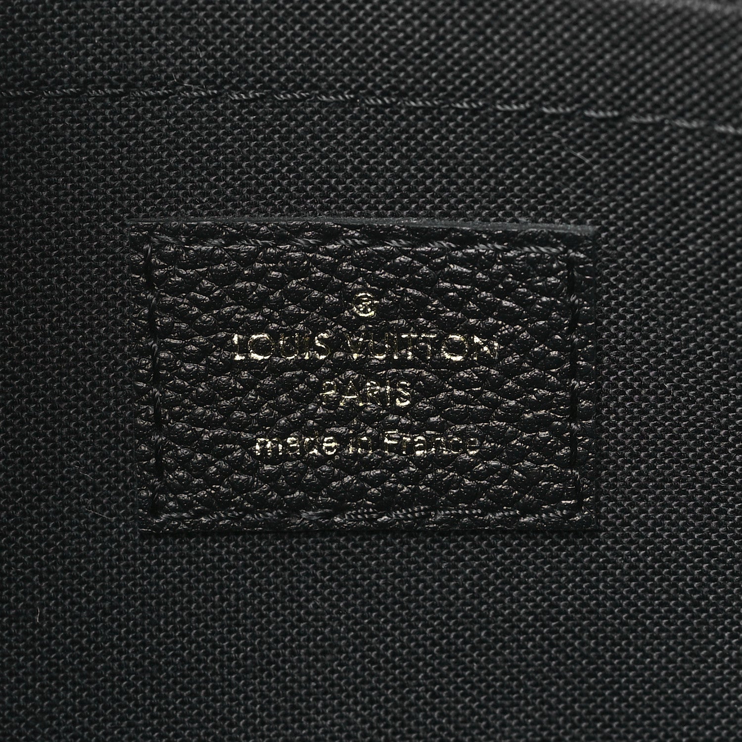 Louis Vuitton Empreinte Daily Pouch Black 6 of 11
