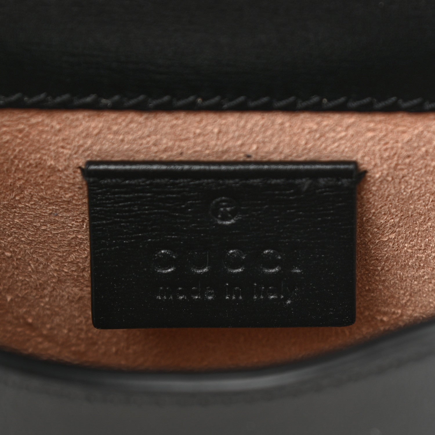 Gucci Boarded Plutone Calfskin Mini Horsebit 1955 Crossbody Bag Black 6 of 12