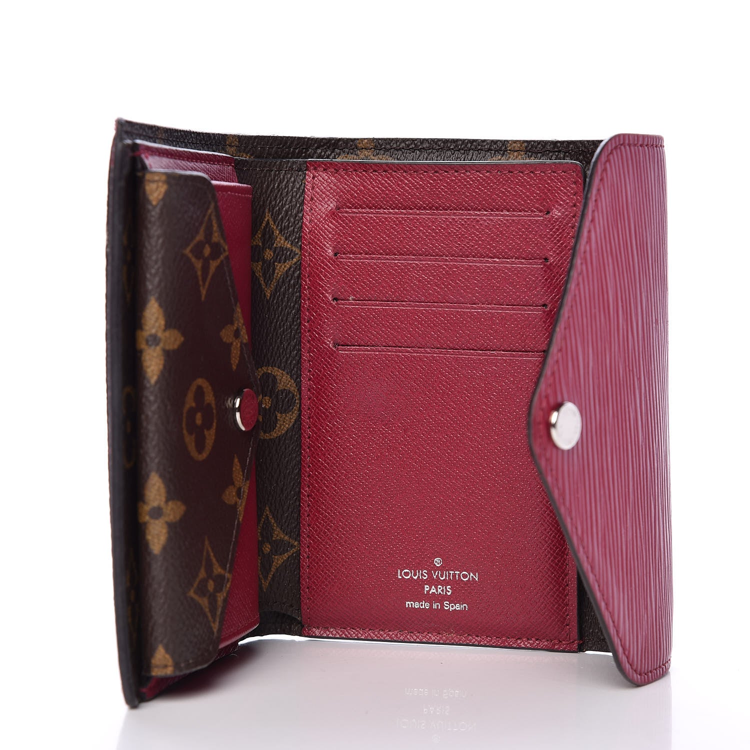 Louis Vuitton Epi Monogram Marie-Lou Compact Wallet Fuchsia 5 of 7