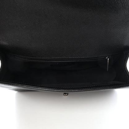 Chanel Caviar Quilted New Medium Boy Flap Black 5 of 9