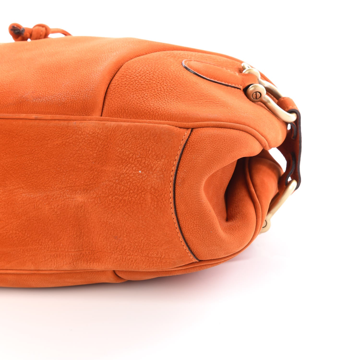 Burberry Nubuck Hobo Orange 6 of 9