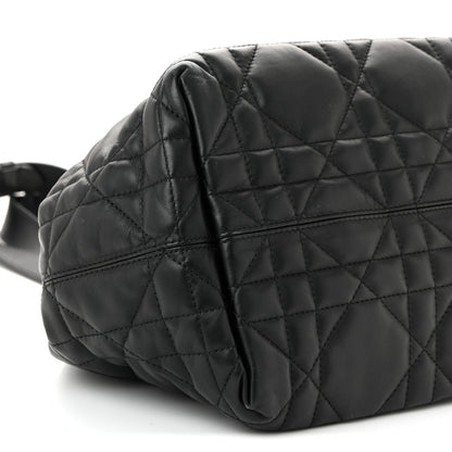 Christian Dior Calfskin Macrocannage Medium Toujours Black 9 of 10