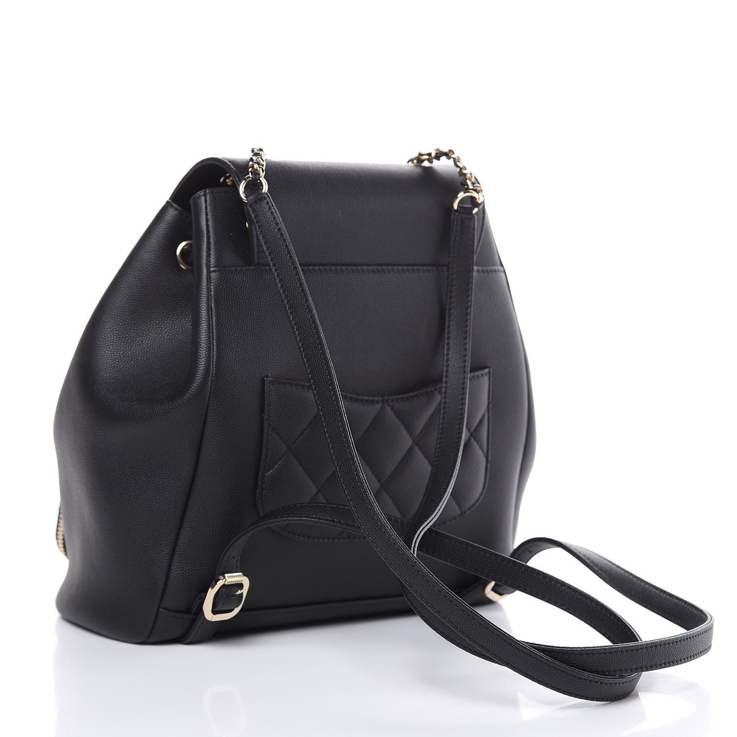 Chanel Caviar Quilted Business Affinity Backpack Black 3 of 10