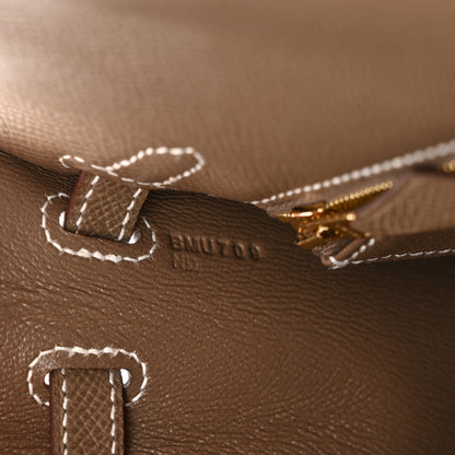 Hermes Epsom Kelly Sellier 25 Etoupe 7 of 11
