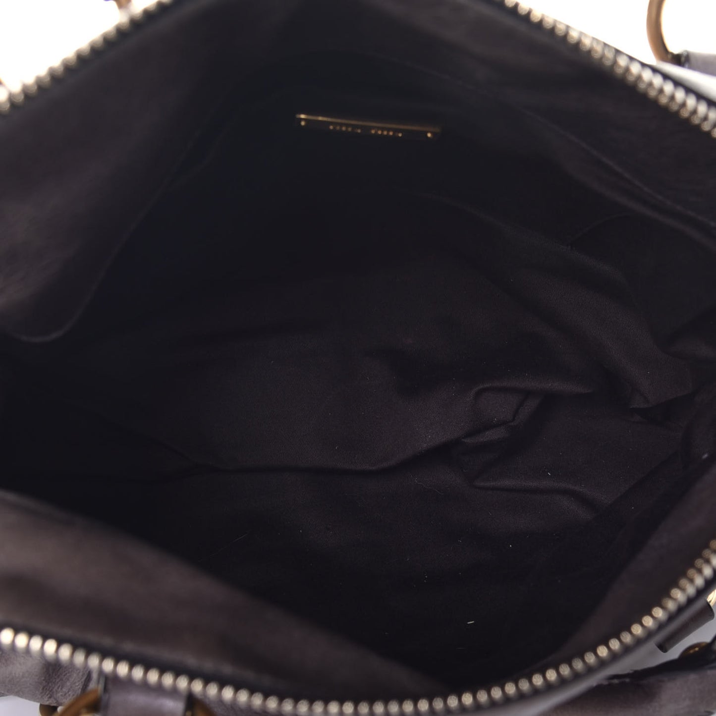 Vitello Lux Mini Bow Bag Fumo