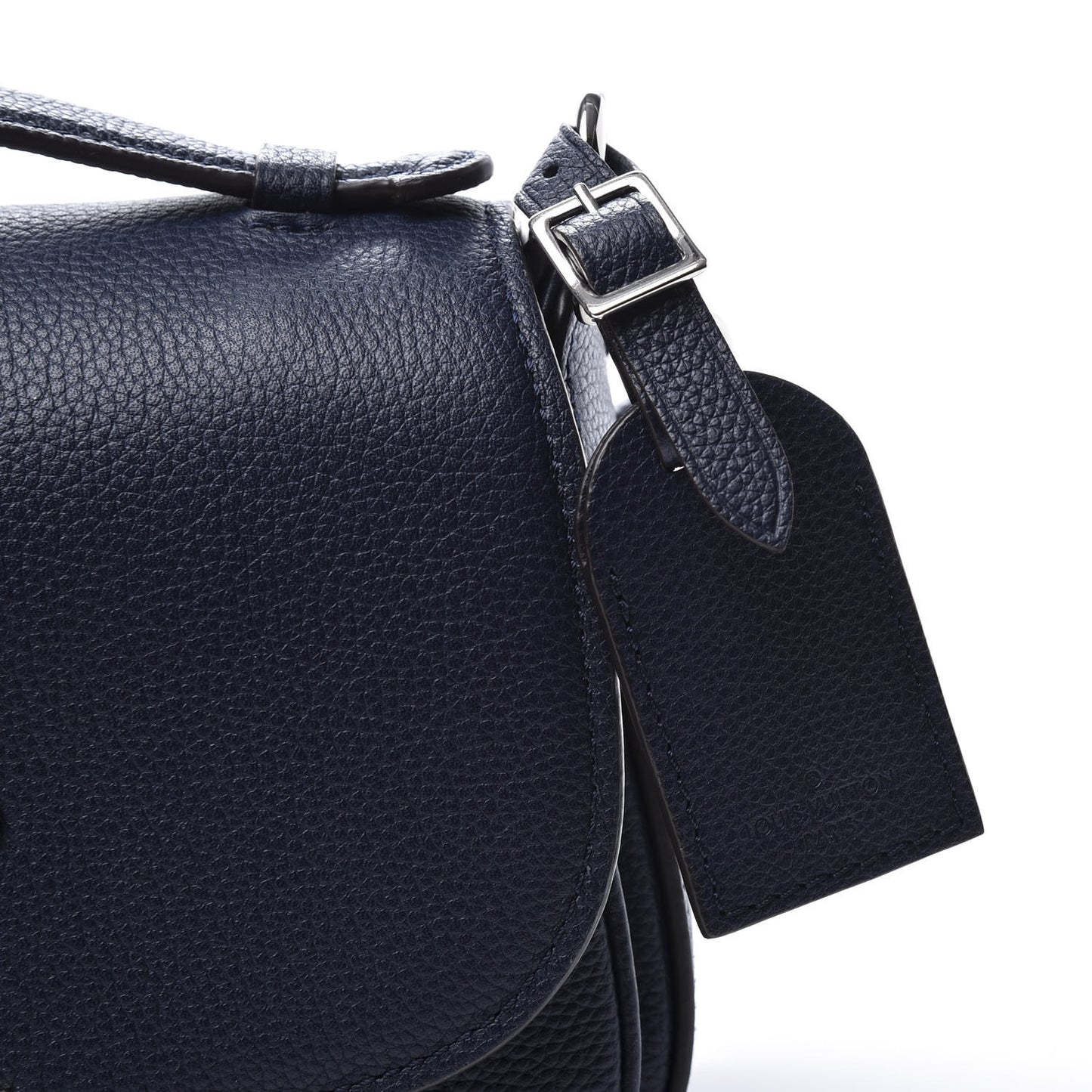 Grained Calfskin Vivienne NM Blue Marine