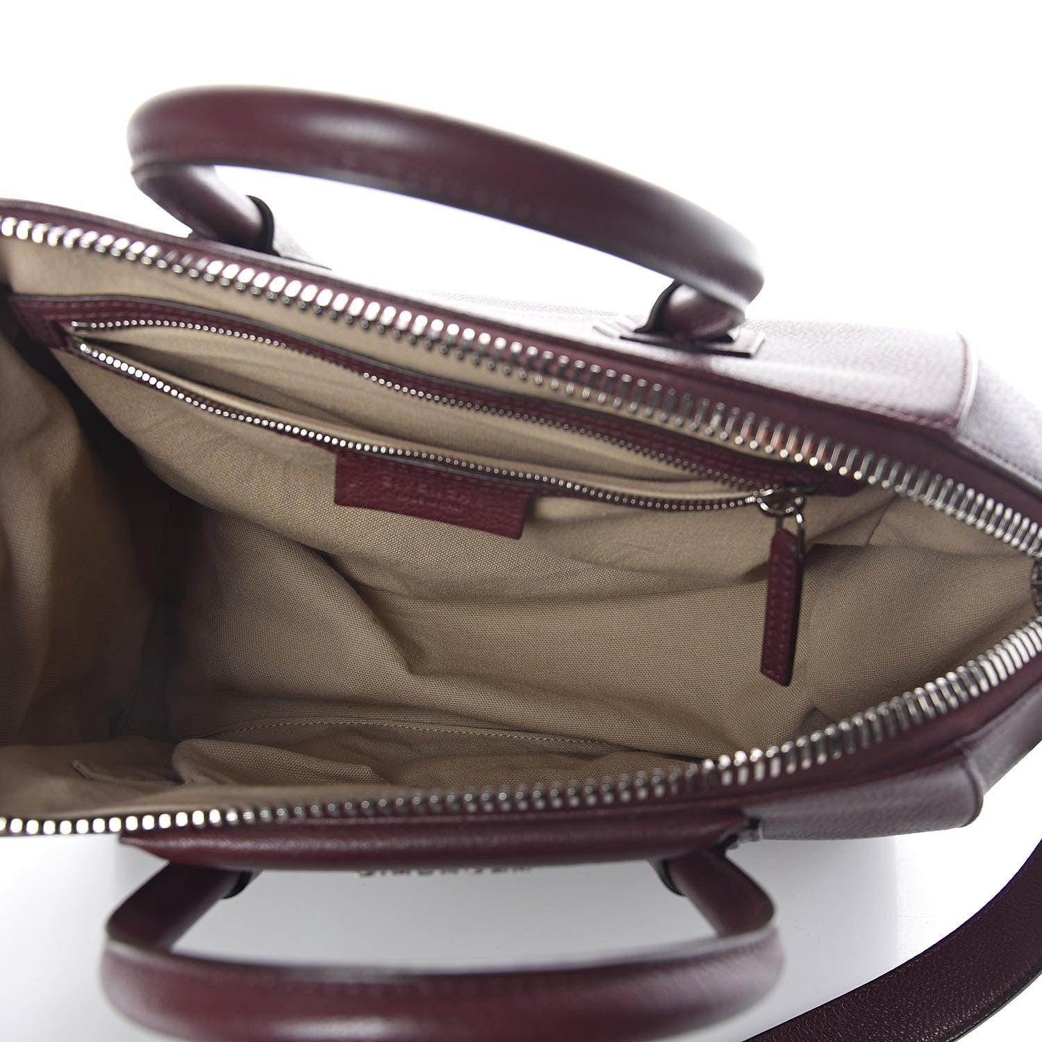 Givenchy Sugar Goatskin Medium Antigona Oxblood 6 of 11