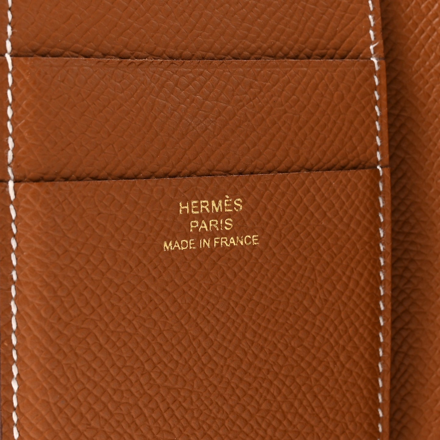 Epsom Tri-Fold Compact Bearn Wallet Gold