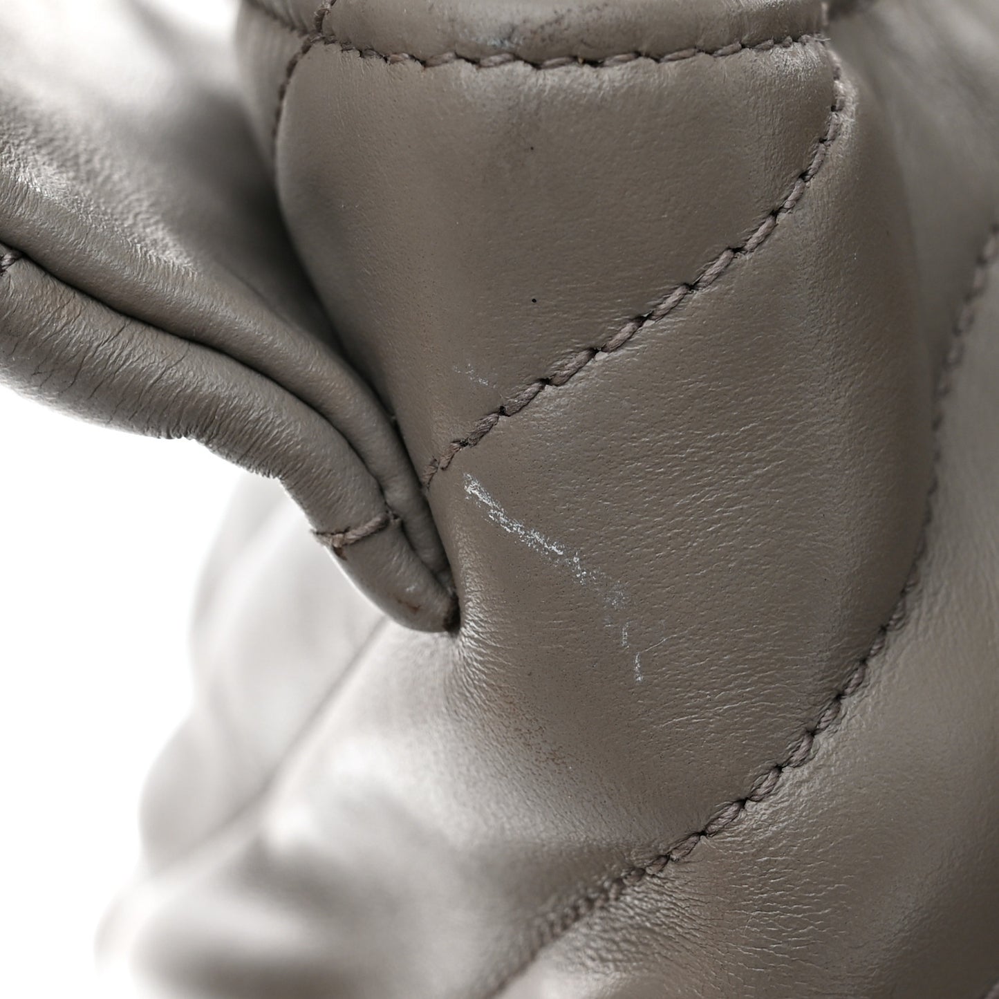 Calfskin Y Quilted Monogram Large Loulou Chain Satchel Earth