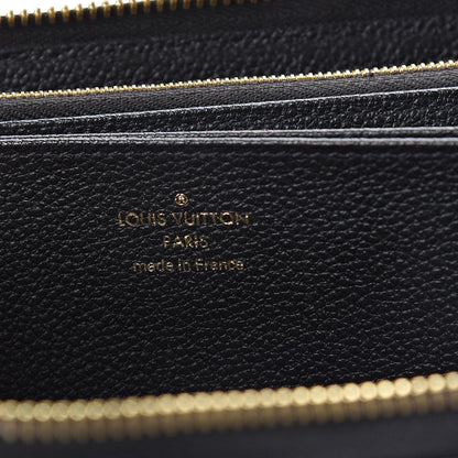 Louis Vuitton Empreinte Zippy Wallet Black 5 of 5