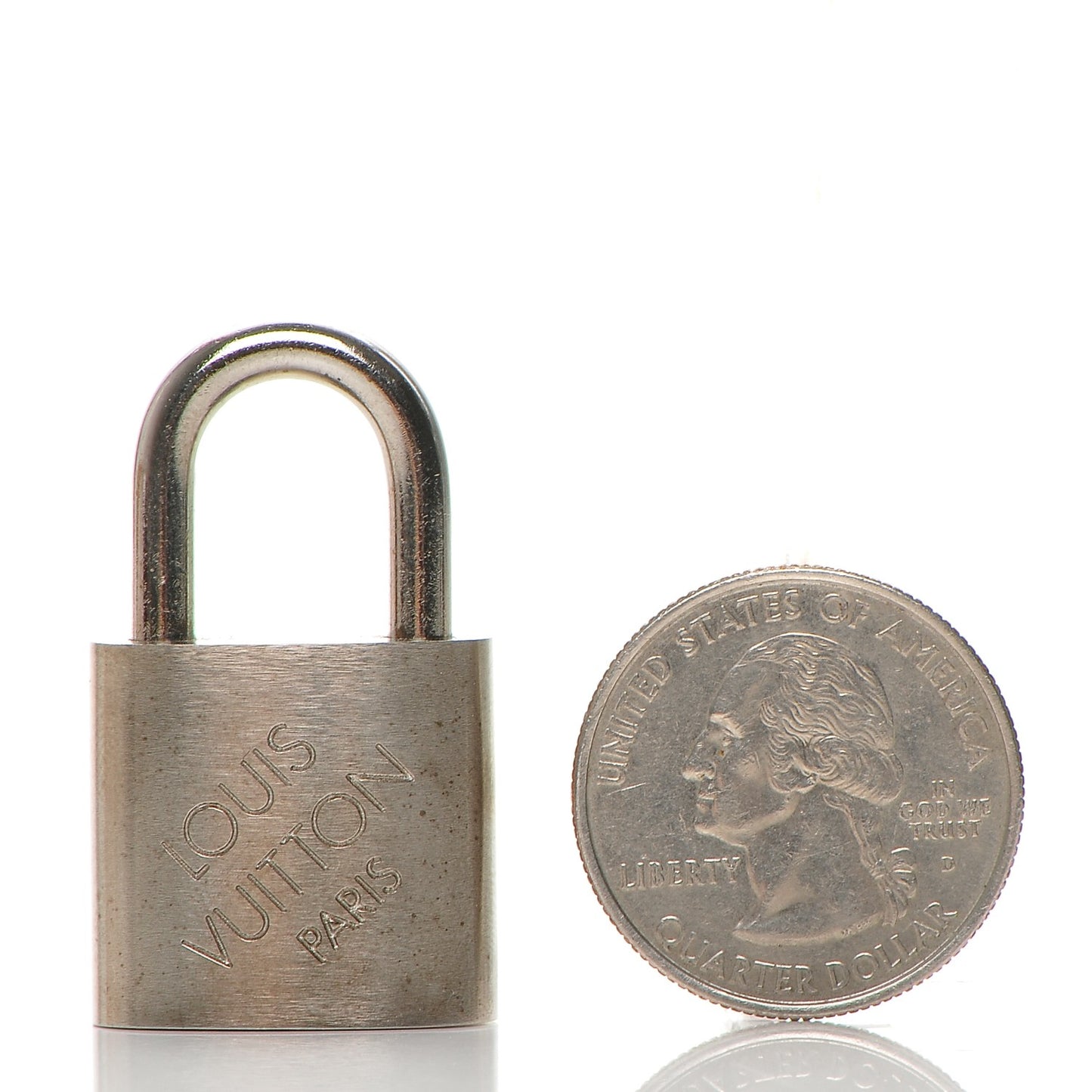 Brushed Titanium Lock and Key Set