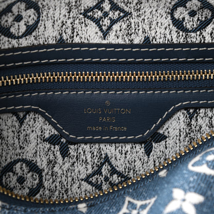 Louis Vuitton Monogram Jacquard Denim Speedy Bandouliere 25 Bleu 7 of 9