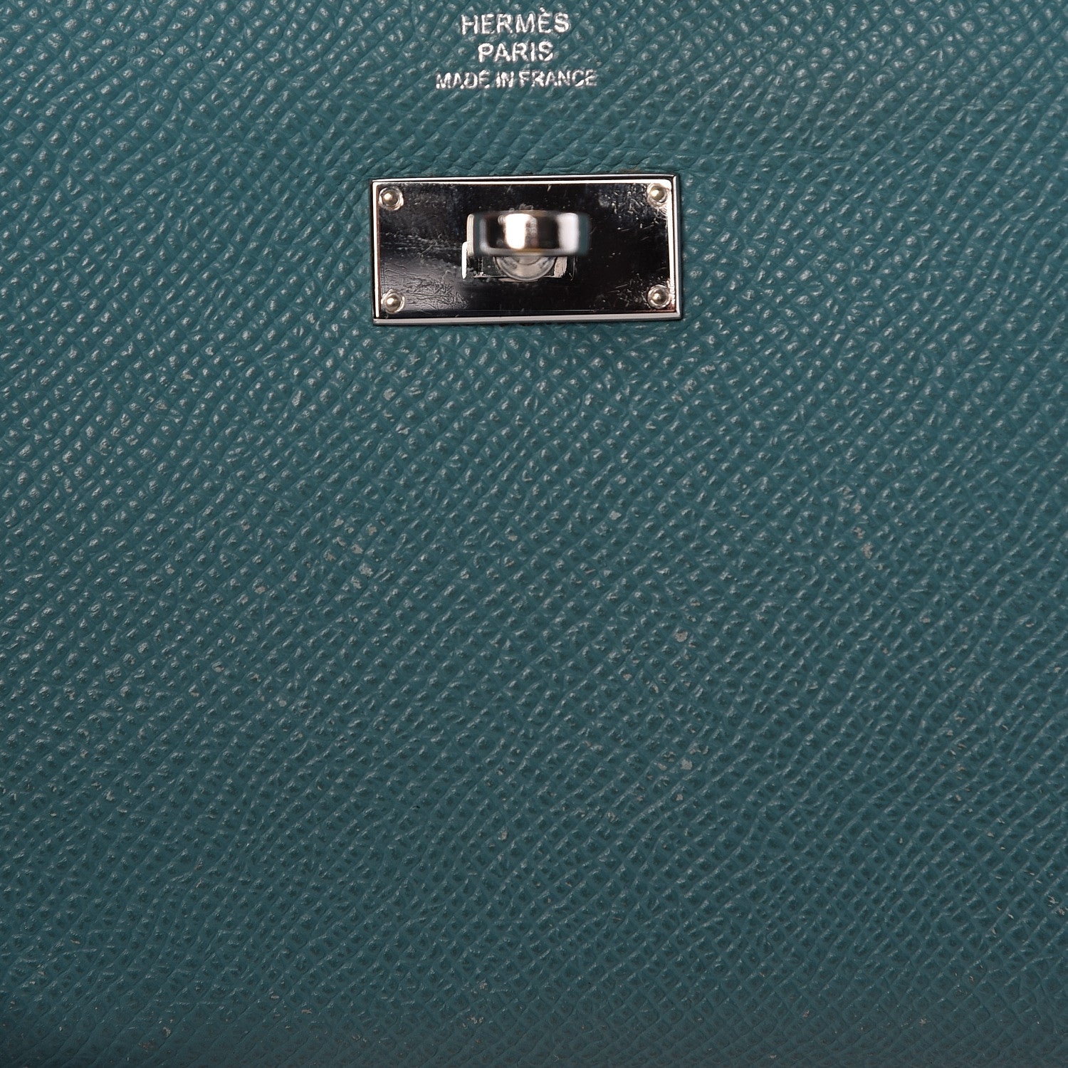 Hermes Epsom Kelly Longue Wallet Blue Jean 21 of 26