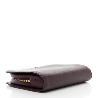 Louis Vuitton LOUIS VUITTON Taiga Baikal Pochette Acajou 4 of 13