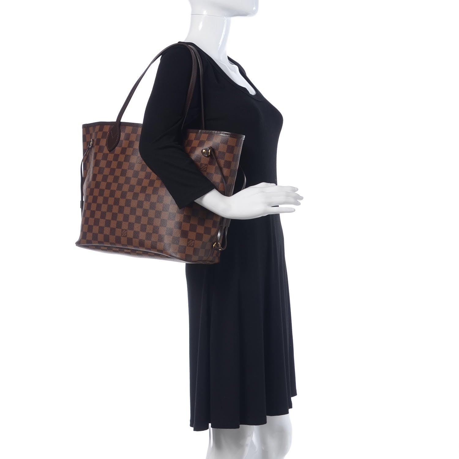 Louis Vuitton Damier Ebene Neo Neverfull MM 2 of 11