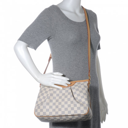 Louis Vuitton Damier Azur Siracusa PM 2 of 8