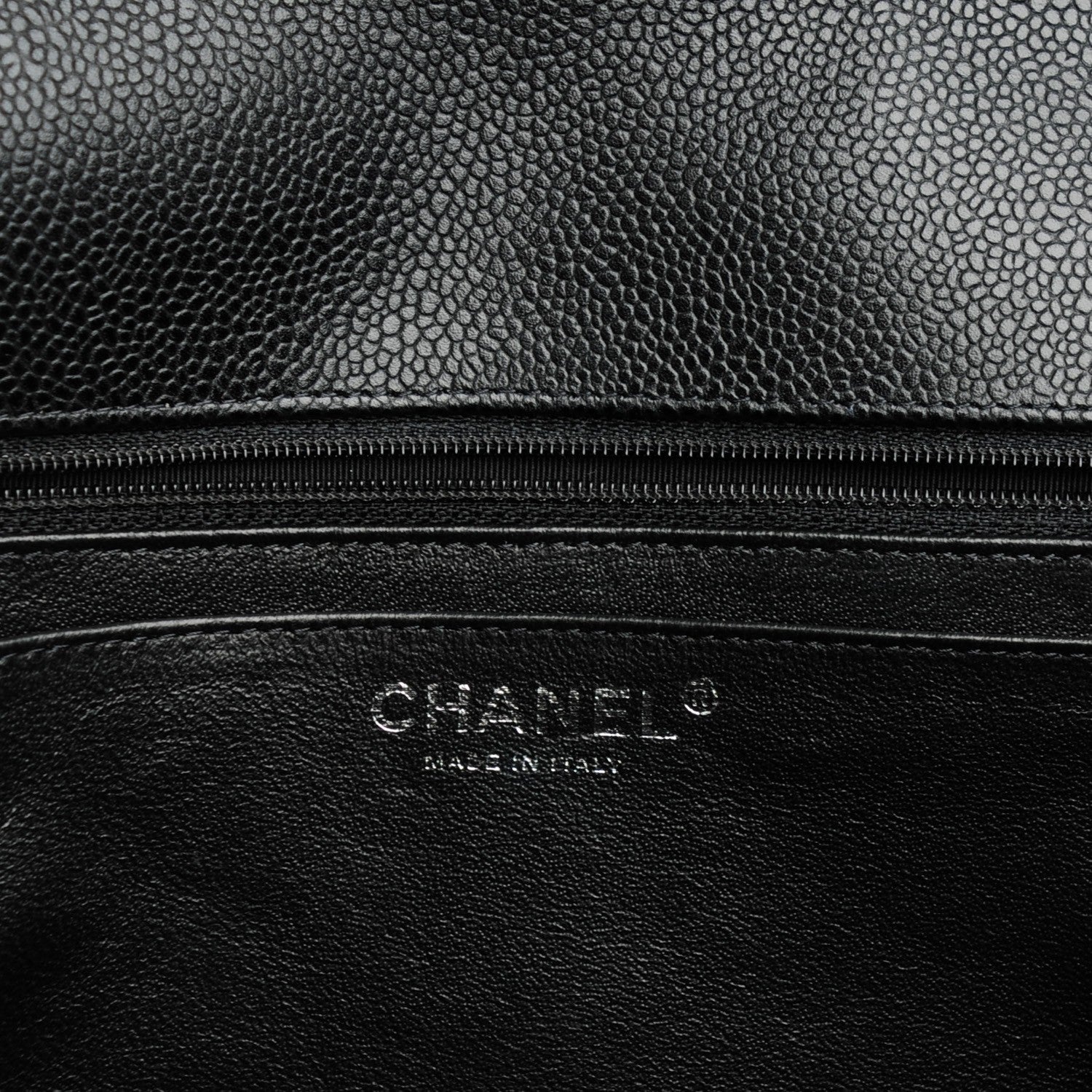 Chanel Caviar Quilted Maxi Single Flap Black 7 of 9