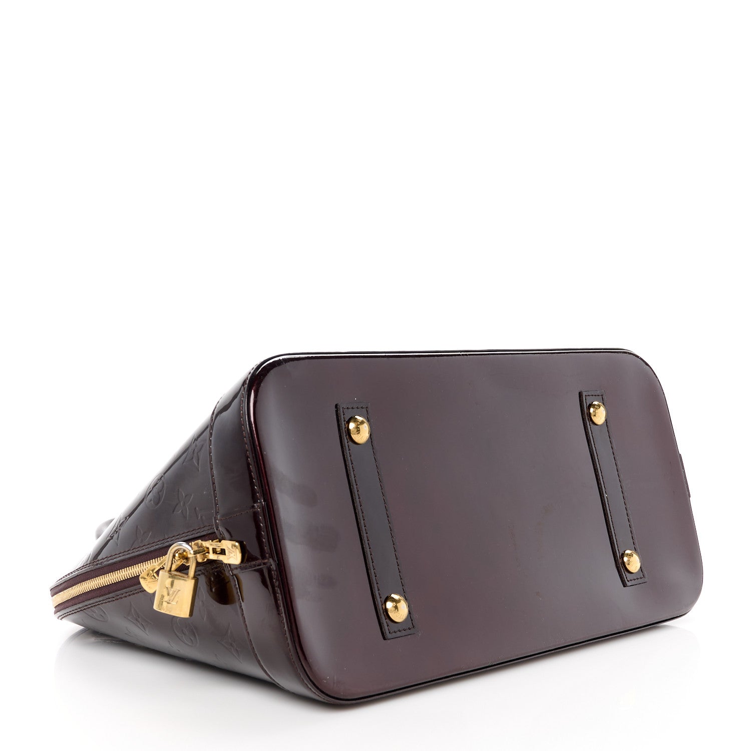 Louis Vuitton Vernis Alma GM Amarante 4 of 10
