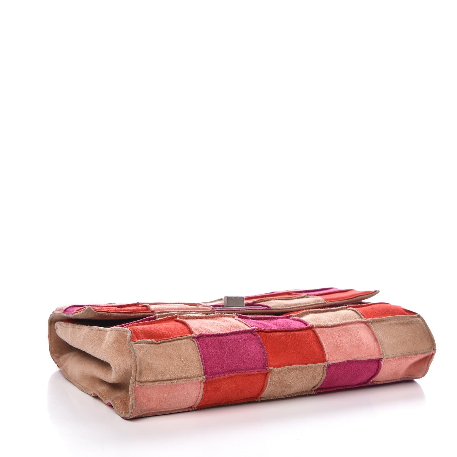 Chanel Suede Patchwork Medium Mademoiselle Flap Multicolor 4 of 11