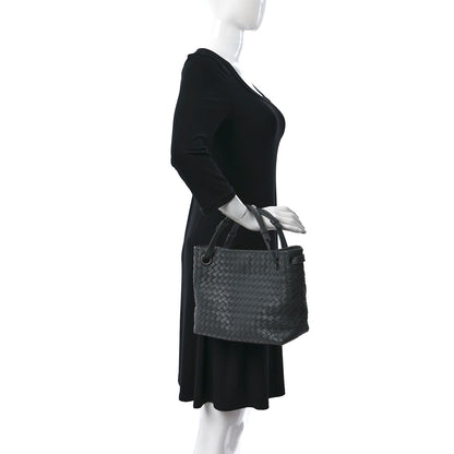 Bottega Veneta Nappa Intrecciato Small Garda Bag Light Grey 2 of 9