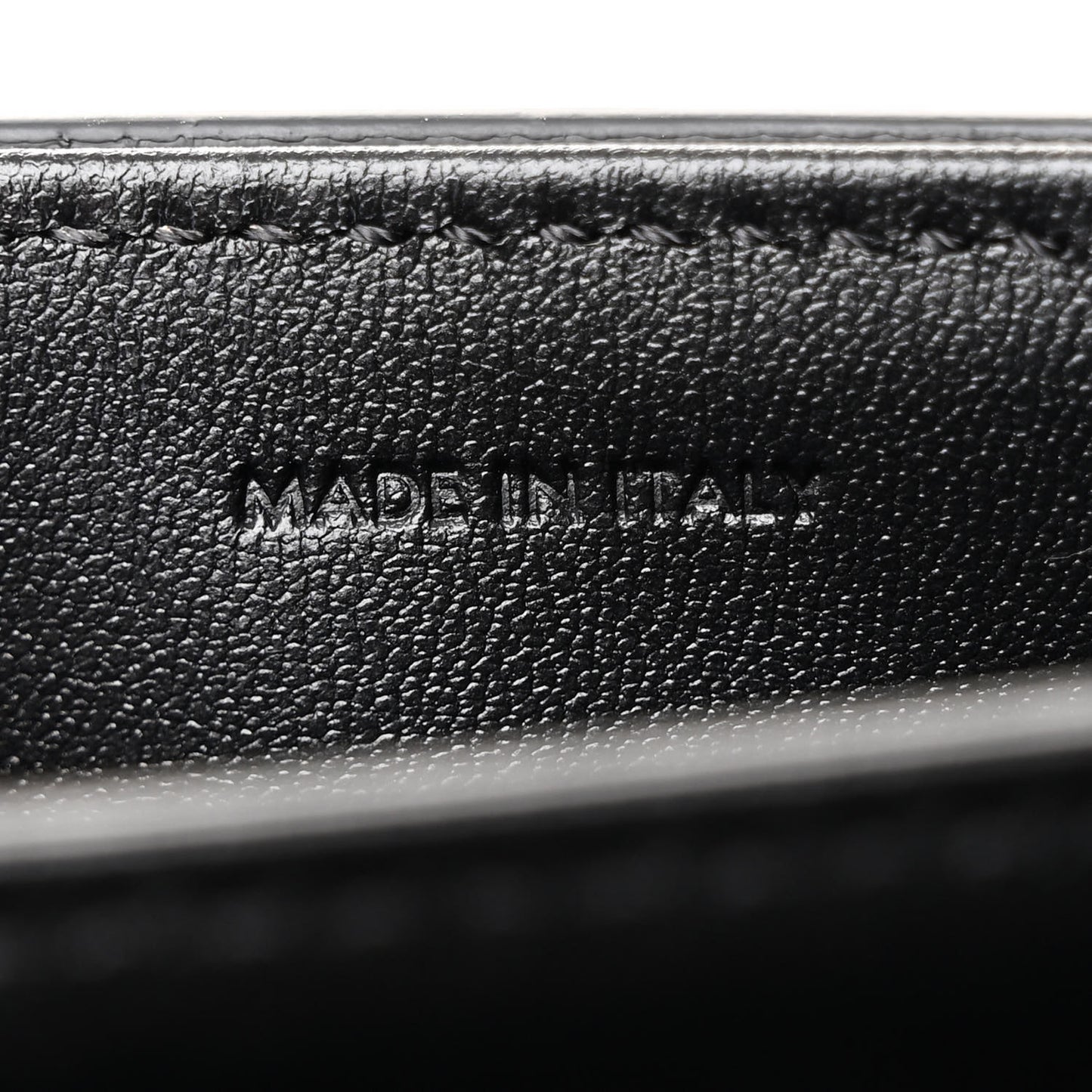 Shiny Calfskin Teen Triomphe Black