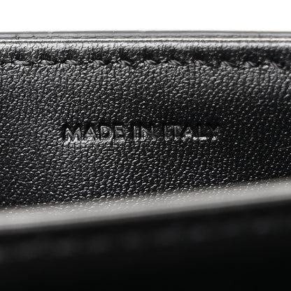 Celine Shiny Calfskin Teen Triomphe Black 7 of 10