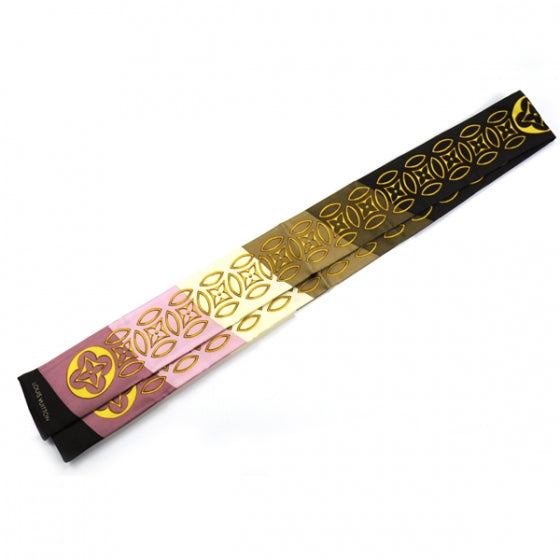 Louis Vuitton Silk Champs Elysees Bandeau Rose 1 of 4