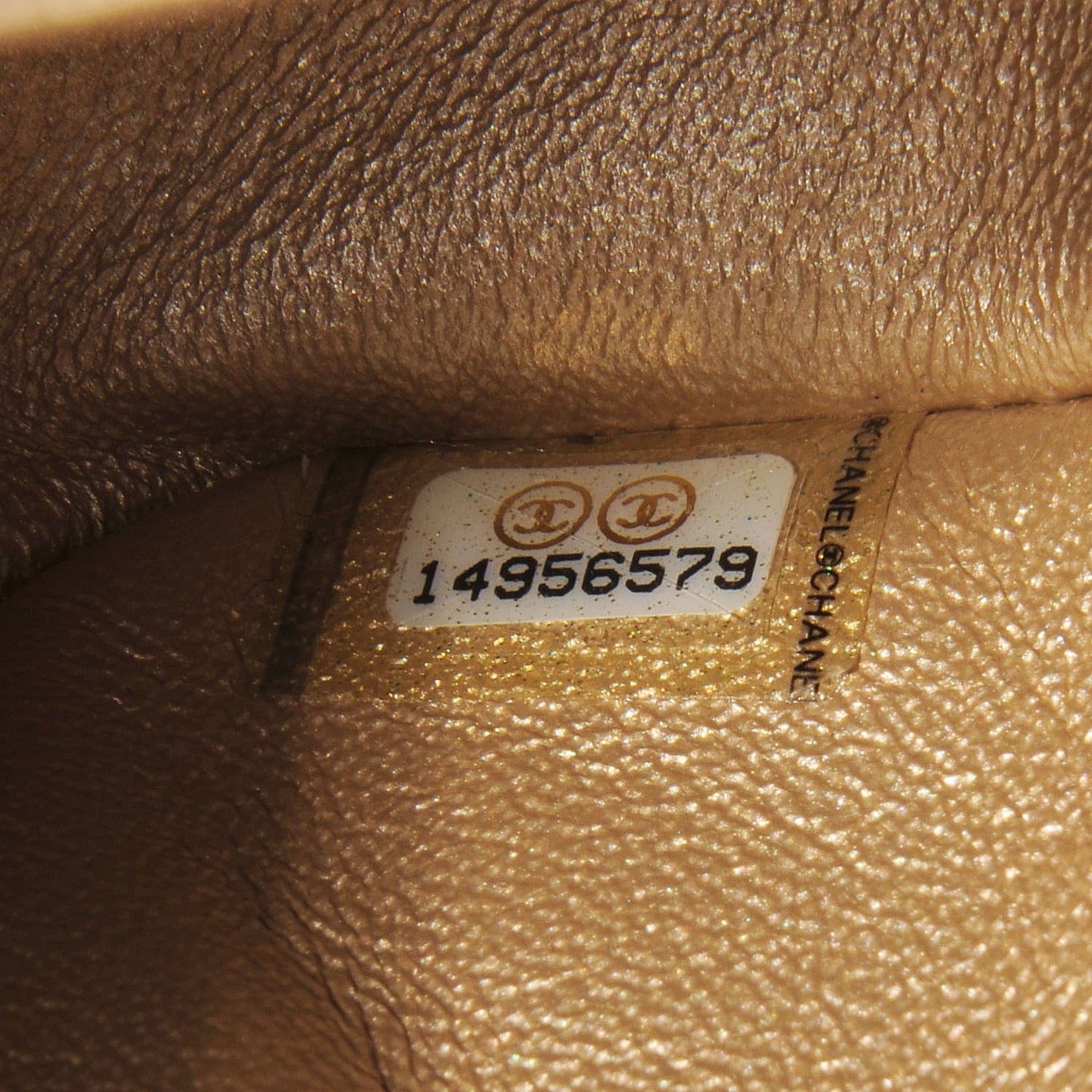 Aged Calfskin 2.55 Reissue 226 Flap Light Gold