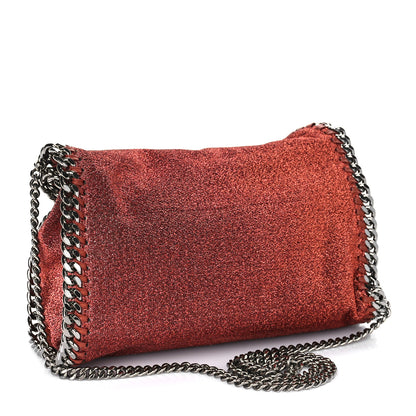 Stella McCartney Shaggy Deer Mini Falabella Tote Copper 2 of 7