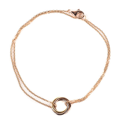 Cartier 18K Pink Yellow White Gold Trinity Bracelet 1 of 6