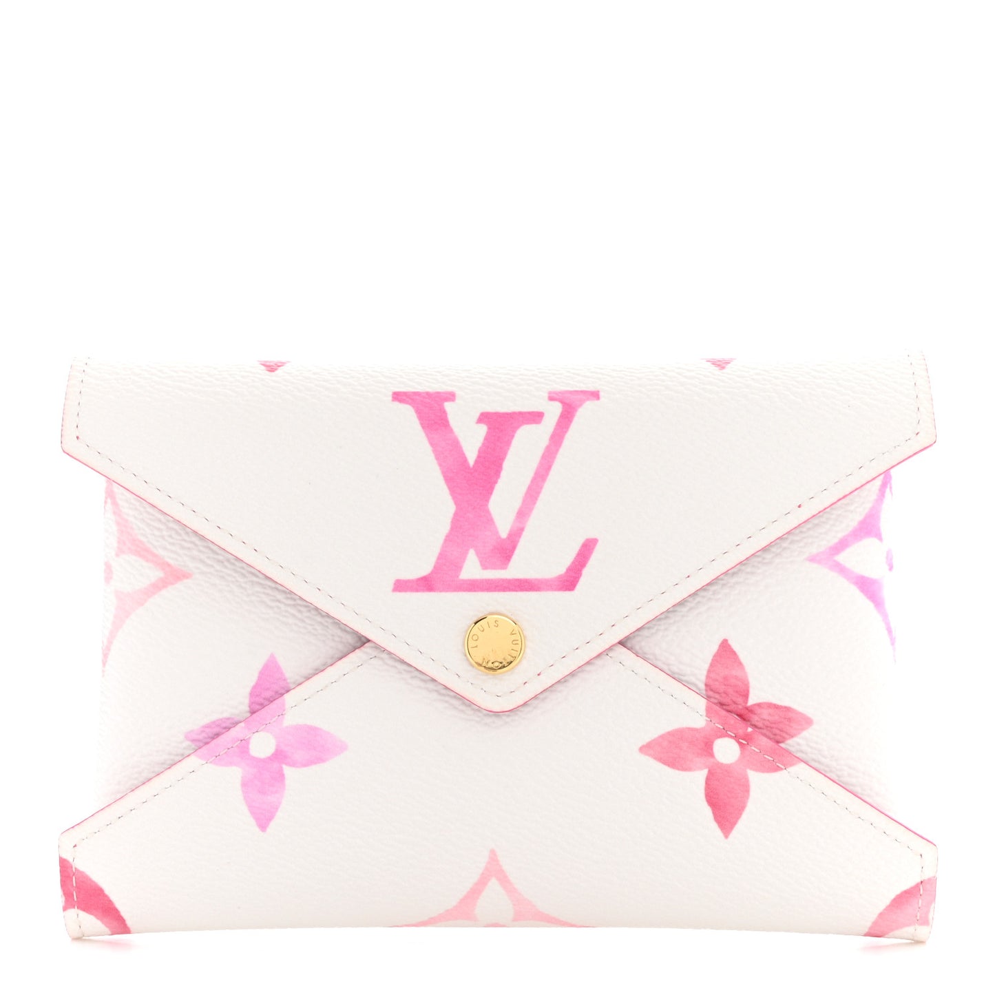 Monogram Giant By The Pool Medium Kirigami Pochette Insert Rose